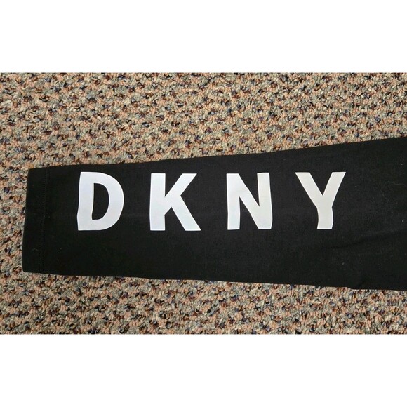 DKNY Sports Leggings 'Black' White Logo (Women's S) - Picture 12 of 12